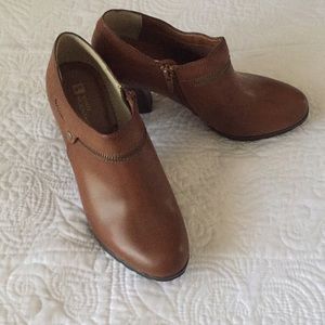 Brown booties